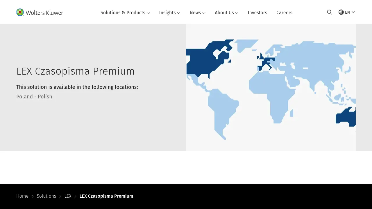 Wolters Kluwer LEX Czasopisma Premium screenshot