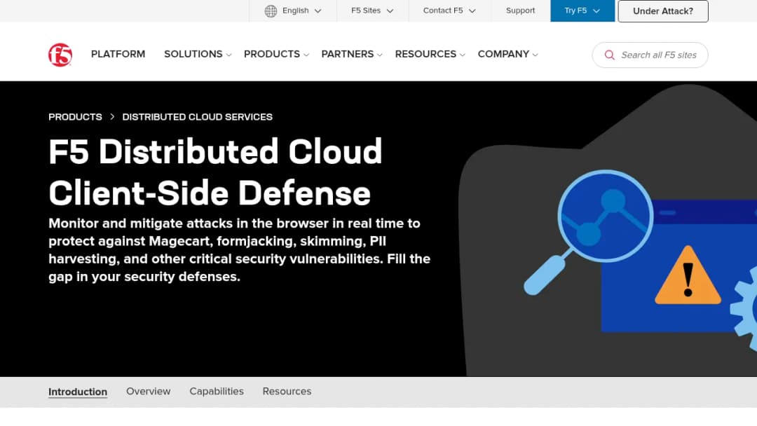 F5 Client-side protection screenshot