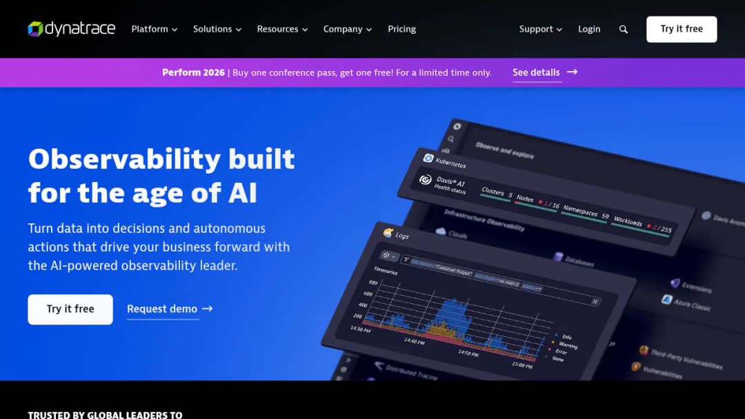 Dynatrace screenshot