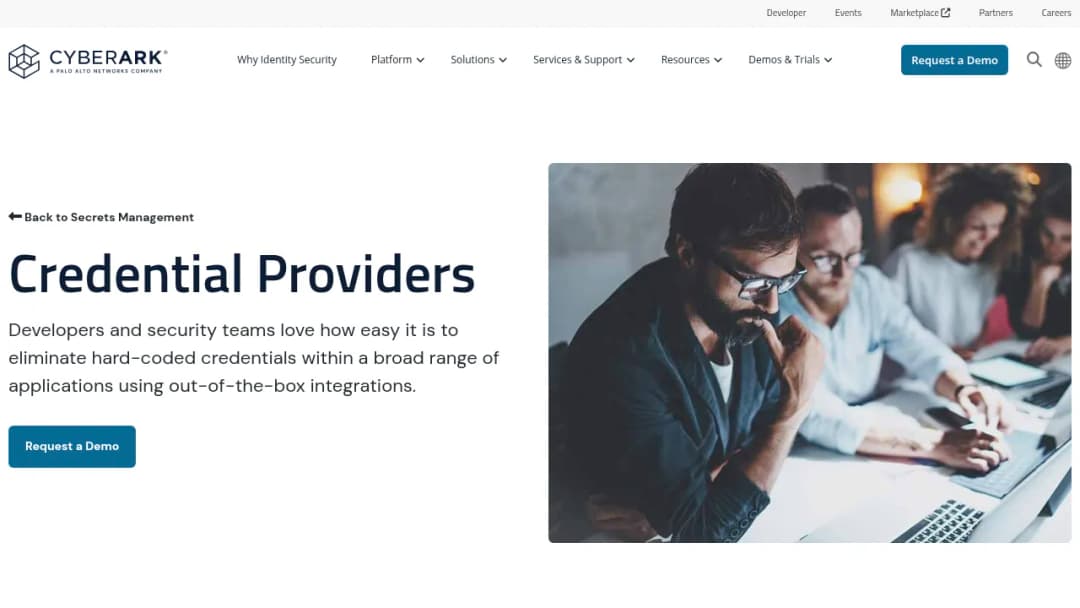 CyberArk Credential Providers screenshot