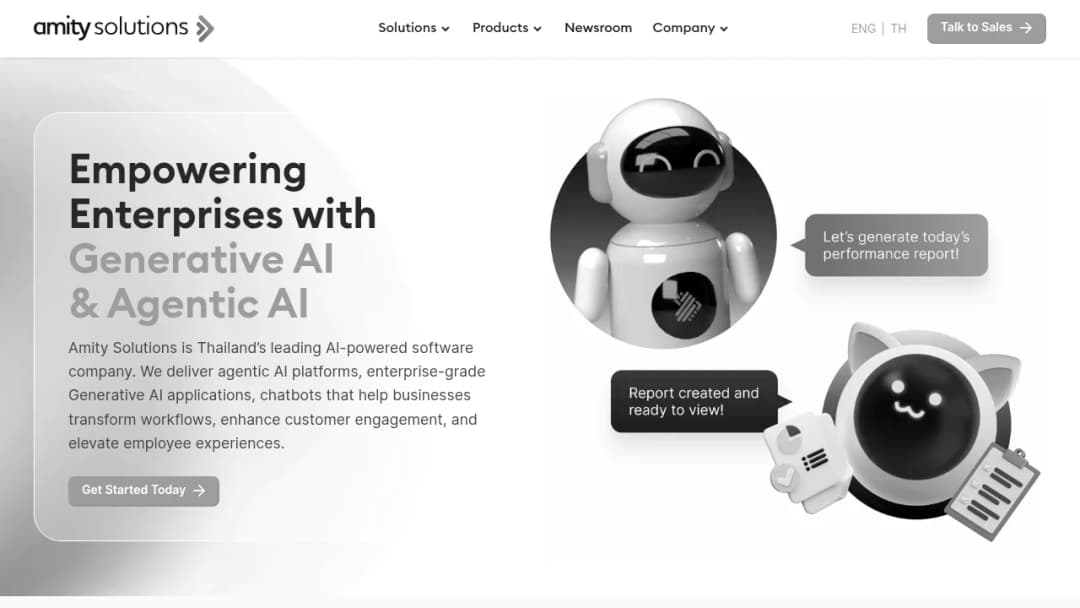 Amity Corporation screenshot