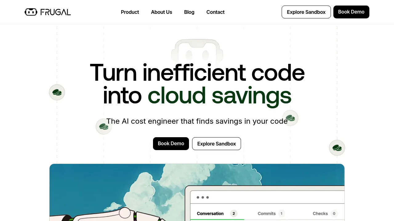 Frugal screenshot