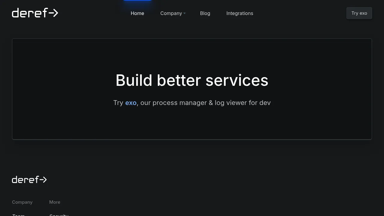 Deref screenshot