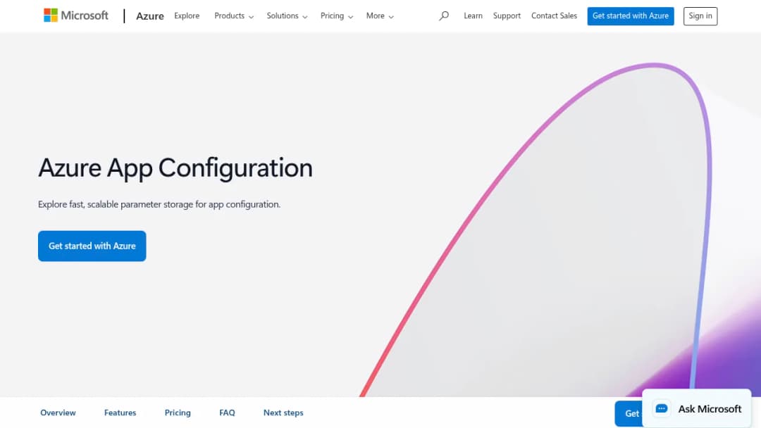 App Configuration screenshot