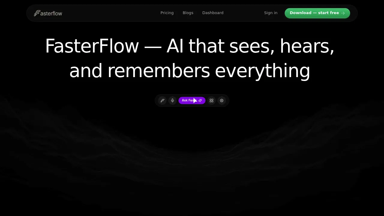 Fastrflow screenshot