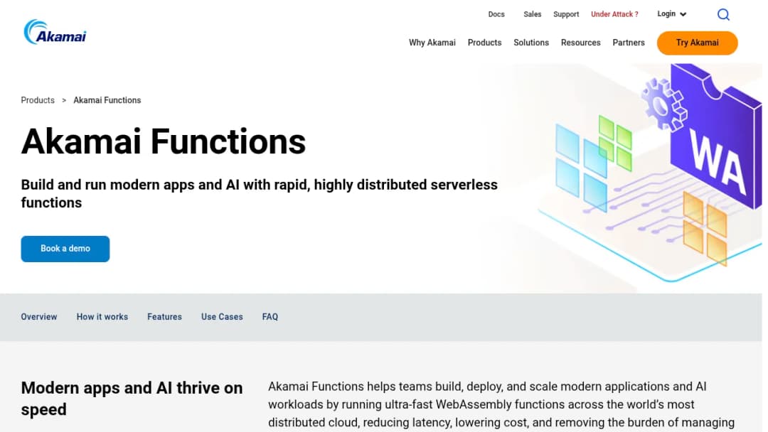 Akamai Functions screenshot