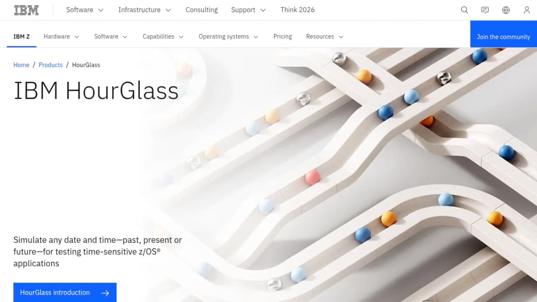 IBM Hourglass screenshot