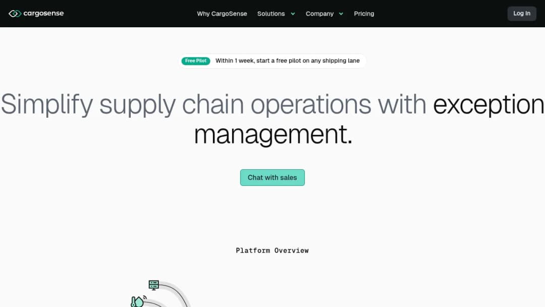 CargoSense screenshot