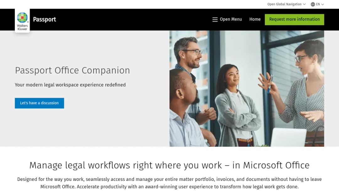 Wolters Kluwer Passport Office Companion screenshot