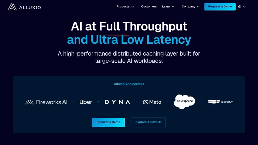 Alluxio screenshot