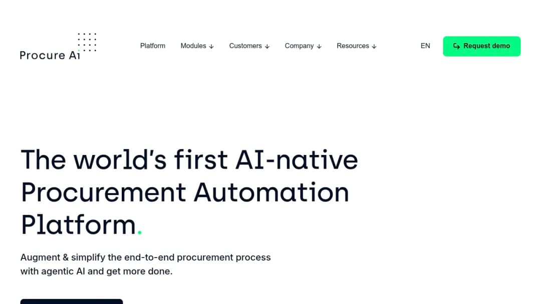 Procure Ai screenshot