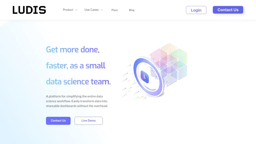 Ludis Analytics screenshot