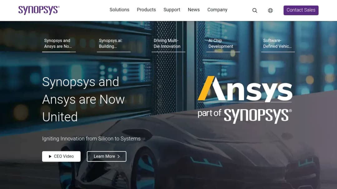 Synopsys screenshot