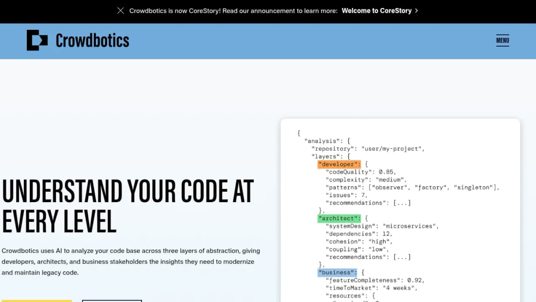 Crowdbotics screenshot