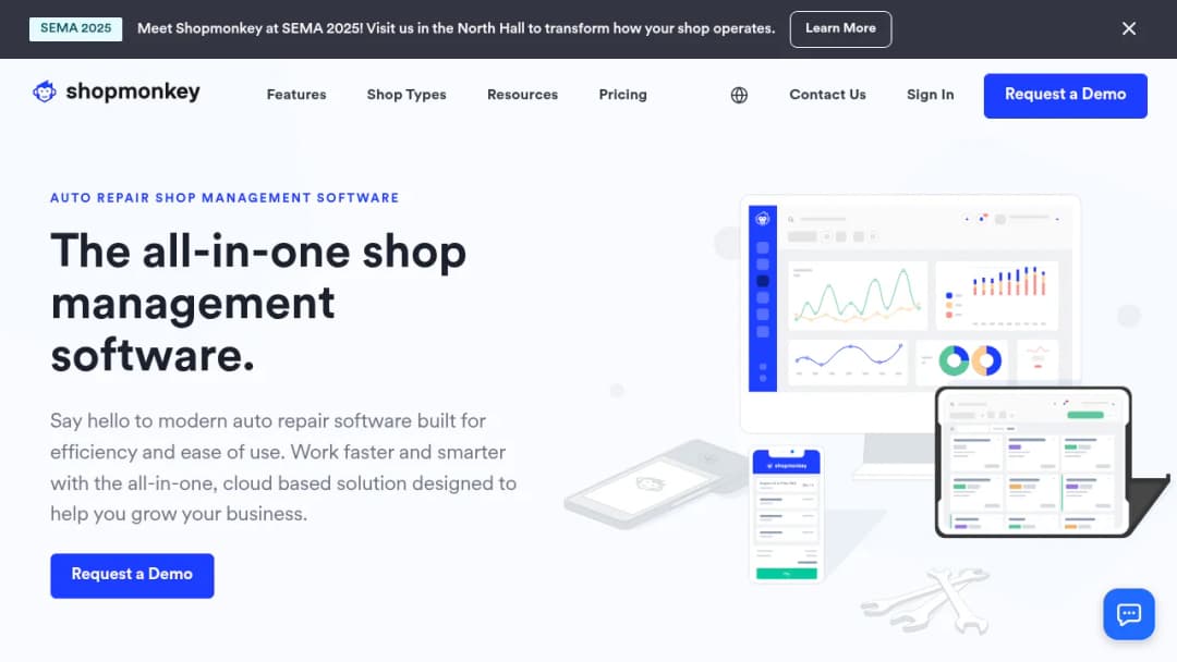 Shopmonkey screenshot