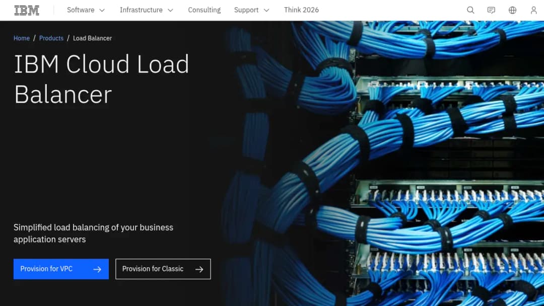 IBM Load Balancer screenshot