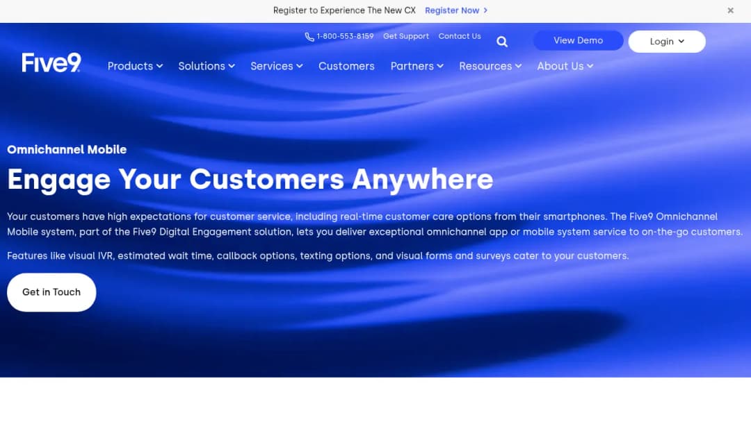 Five9 Mobile screenshot