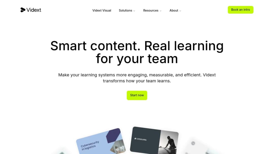 Vidext screenshot