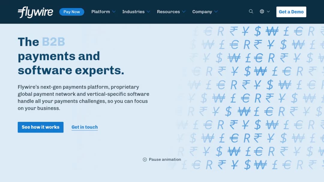 Flywire screenshot