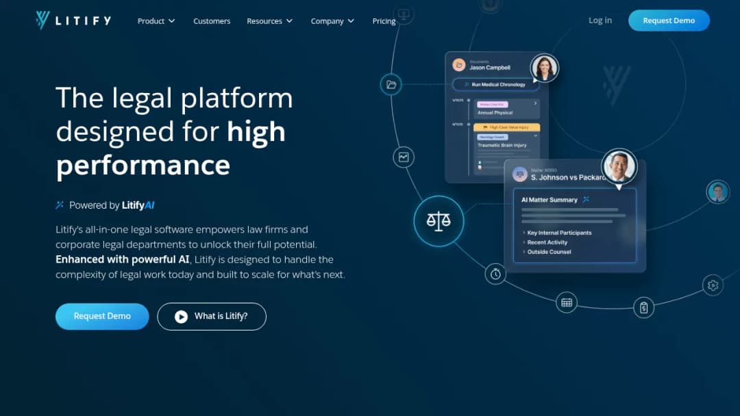 Litify screenshot