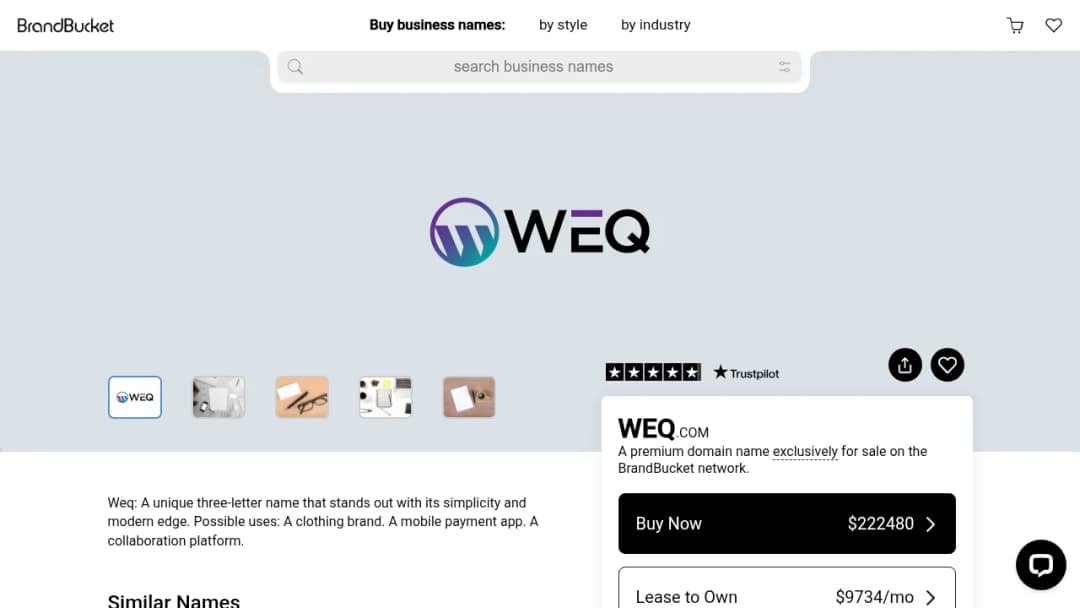 WeQ screenshot