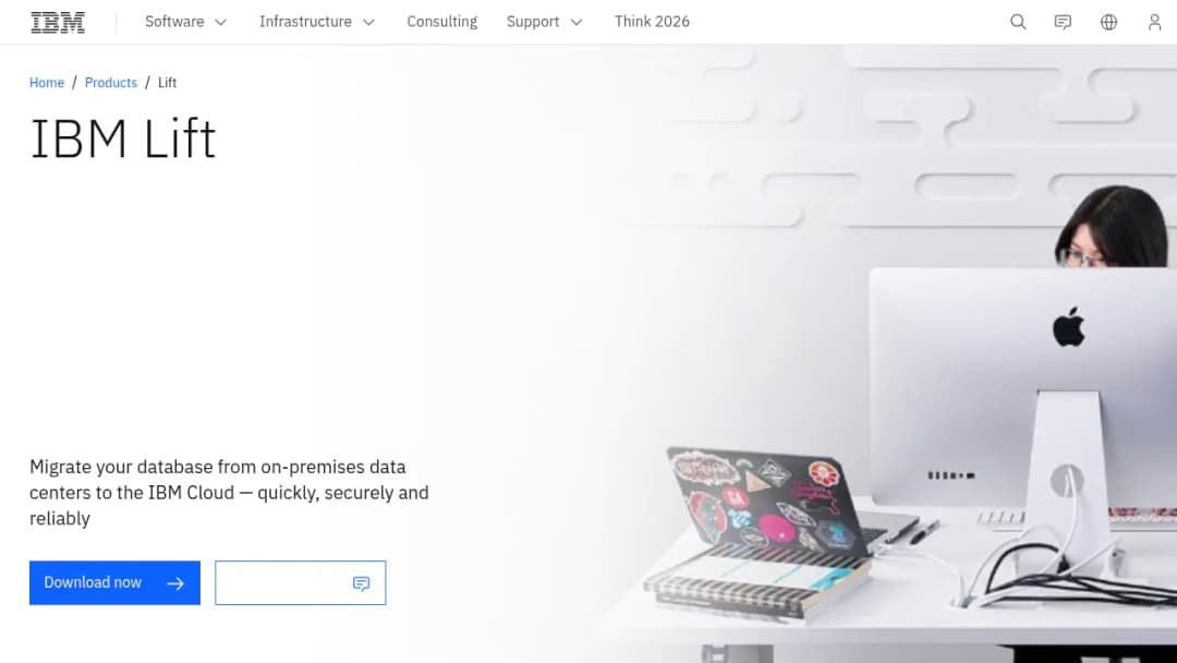 IBM Lift screenshot
