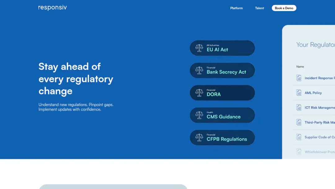 Responsiv screenshot