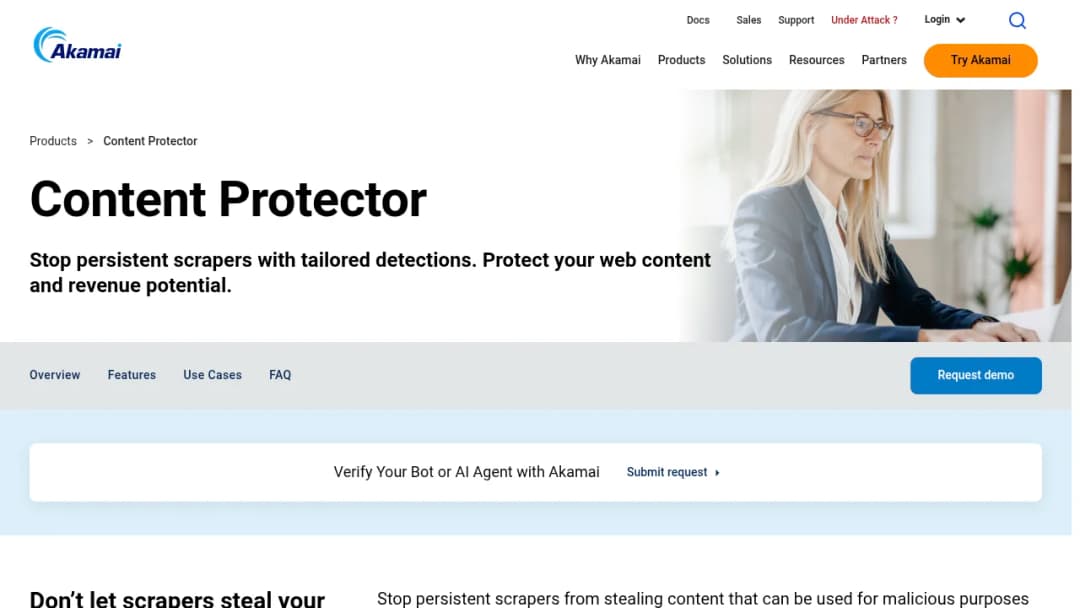 Akamai Content Protector screenshot