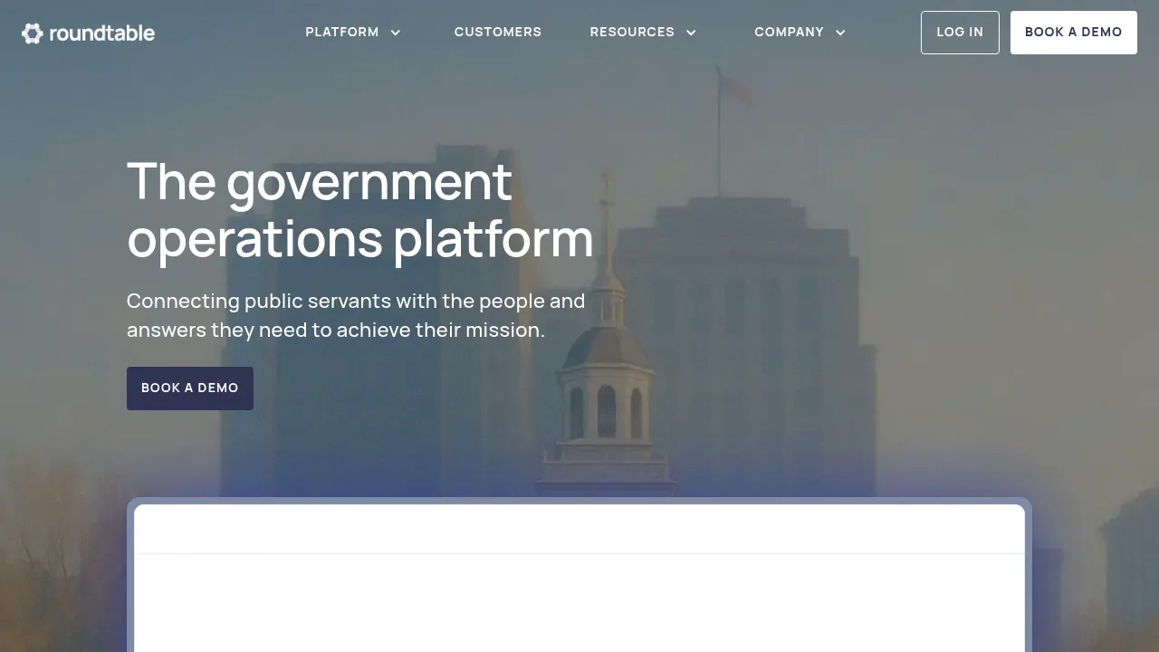 Roundtable screenshot