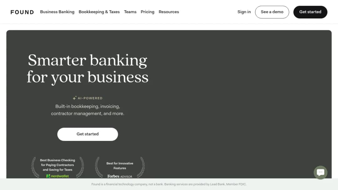 Found.com screenshot