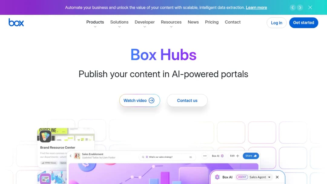 Box Hubs screenshot