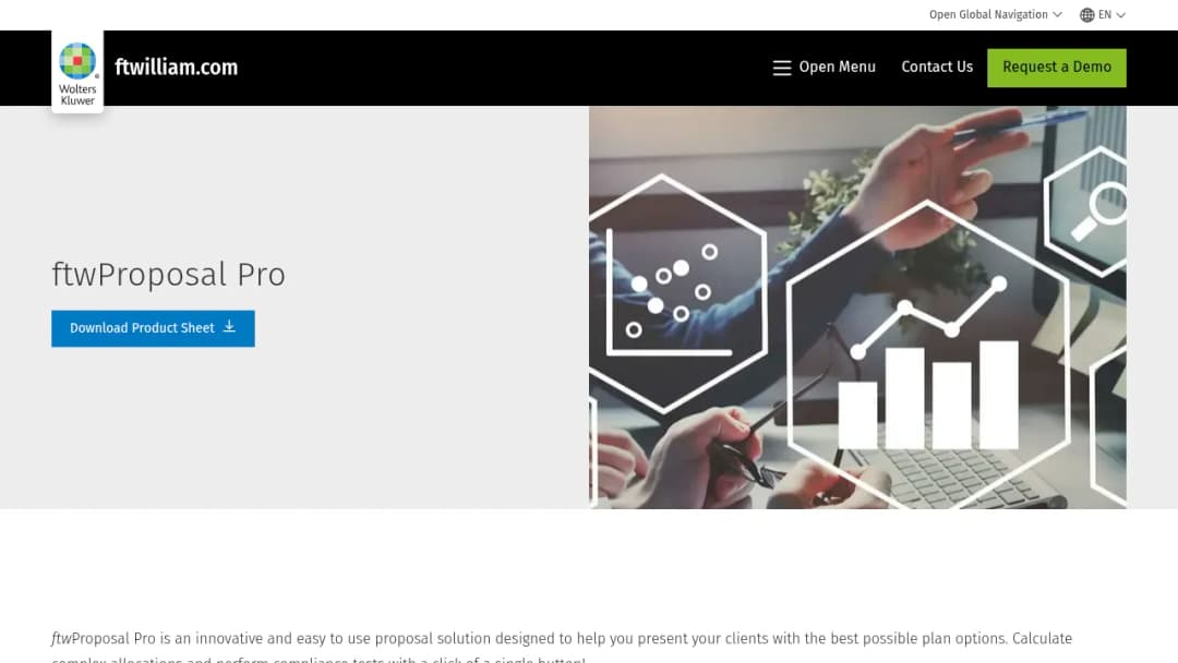Wolters Kluwer ftwProposal Pro screenshot