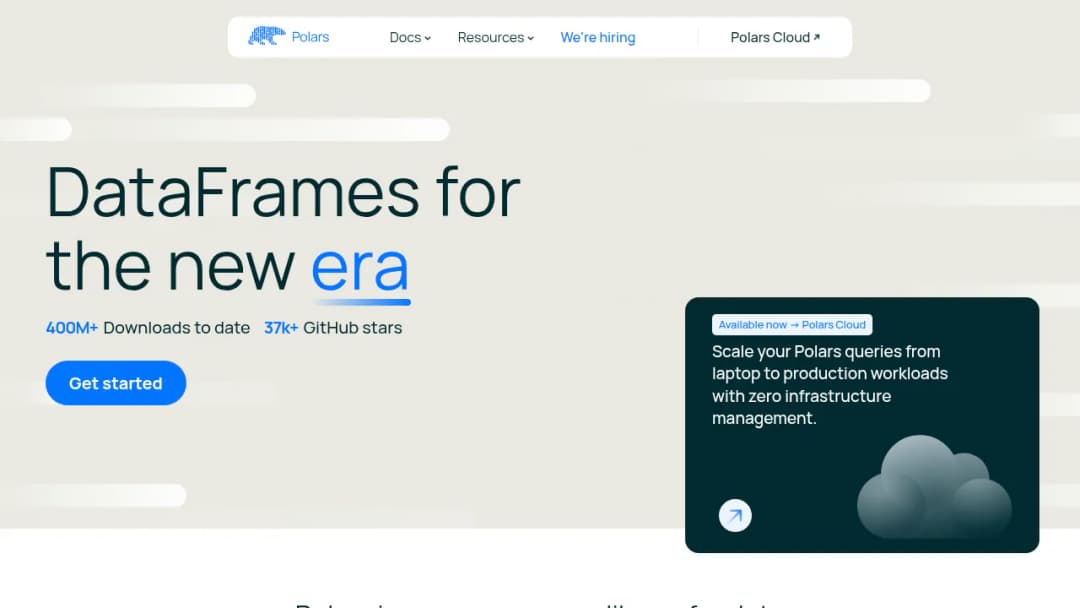 Polars screenshot