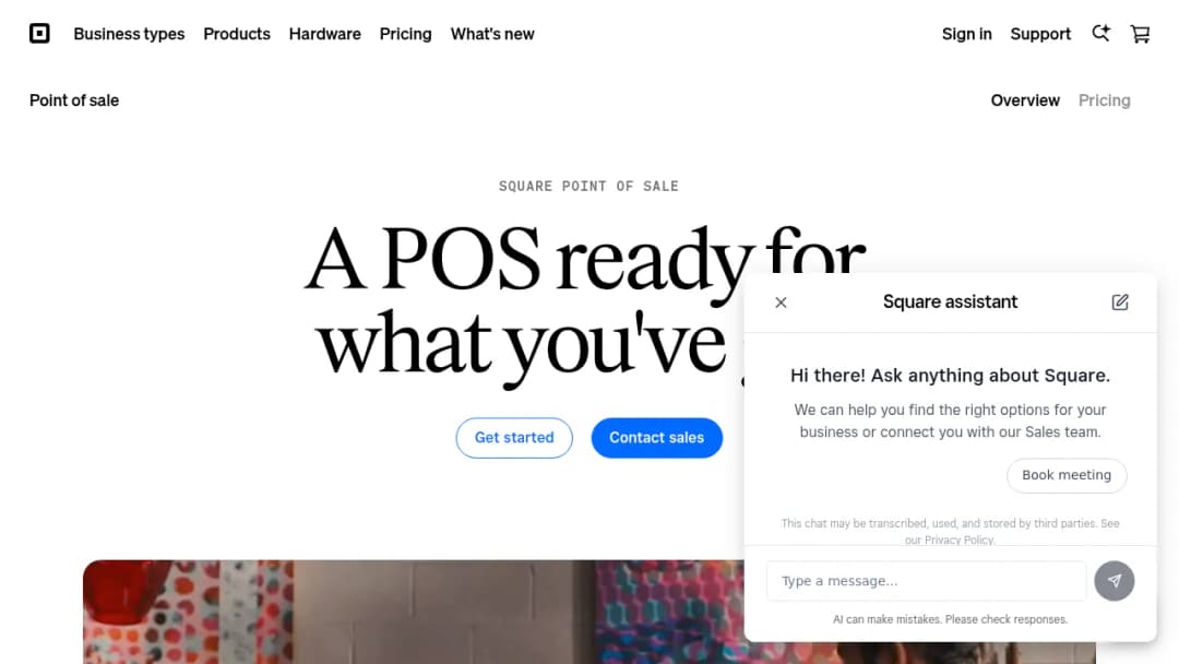 Block Square Point of Sale screenshot