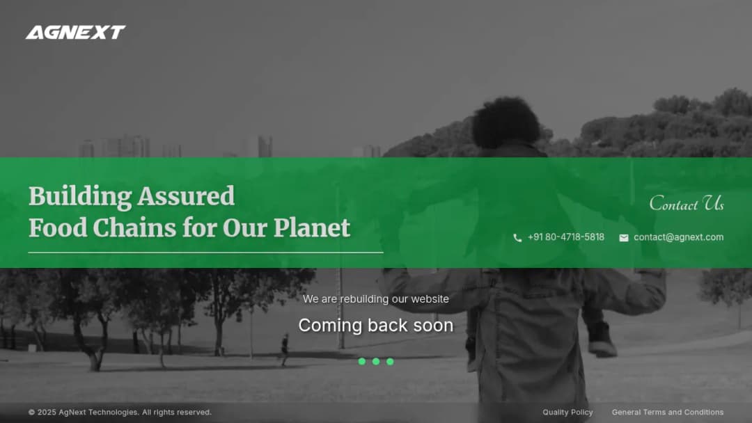 AgNext screenshot