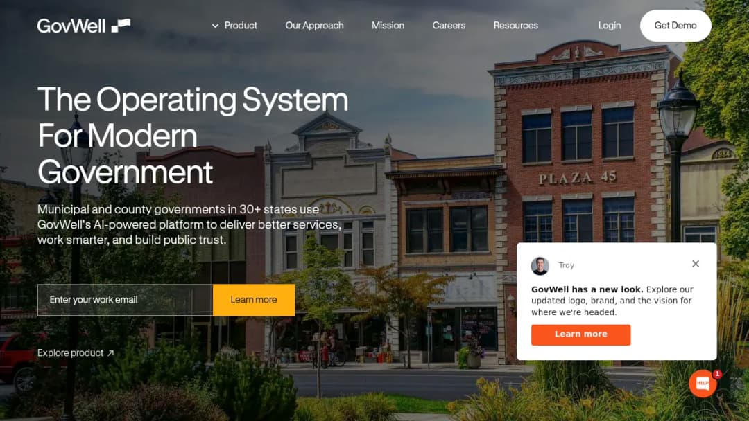 GovWell screenshot