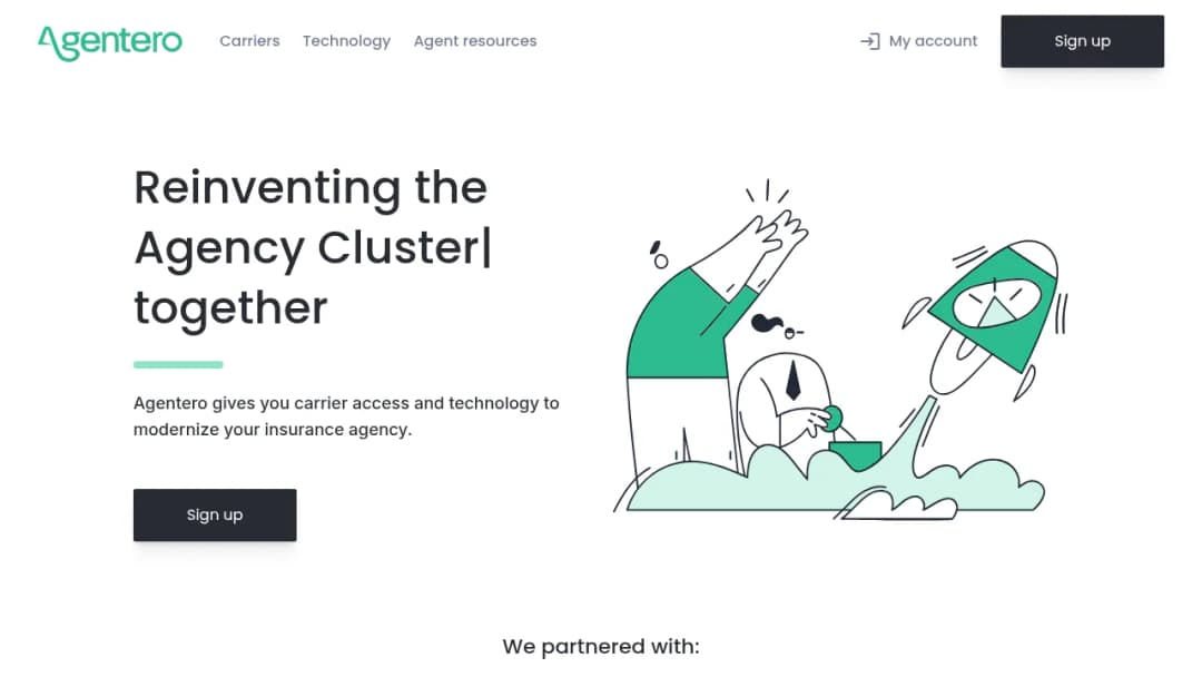 Agentero screenshot