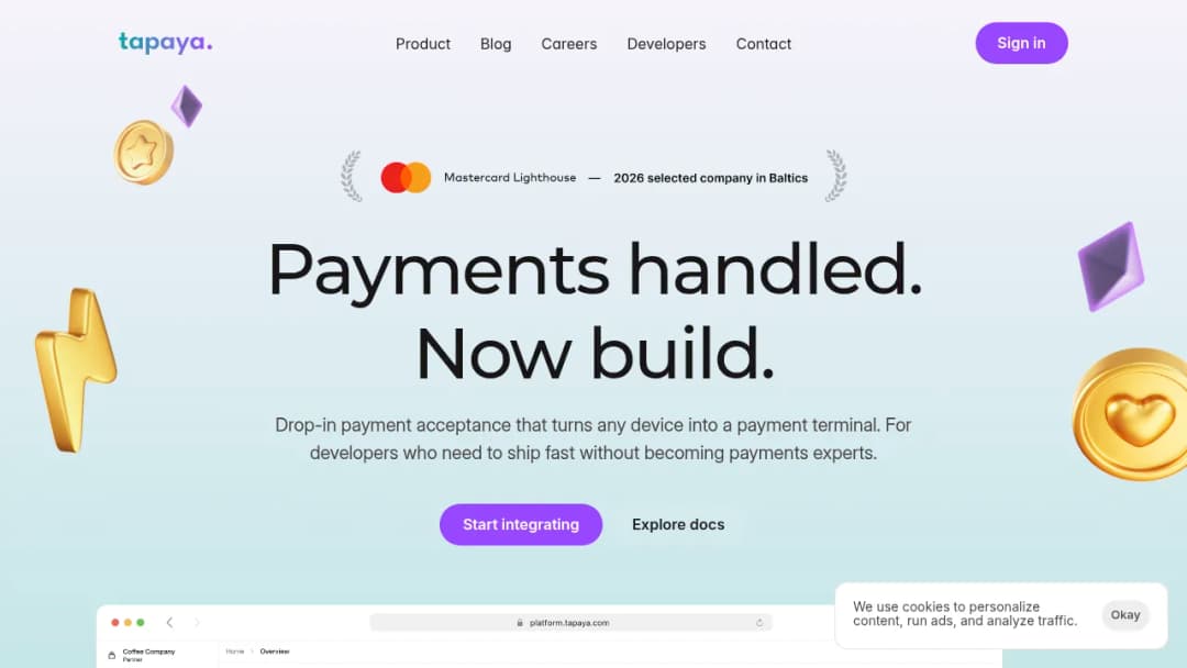 Tapaya screenshot