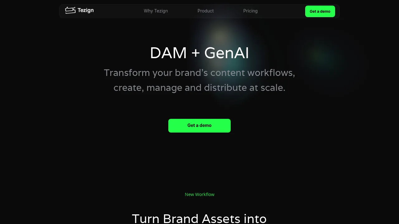 Tezign screenshot
