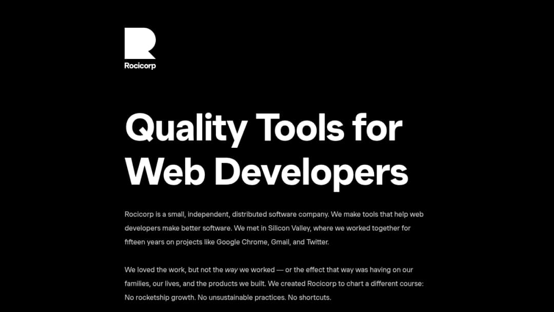 Rocicorp, LLC screenshot