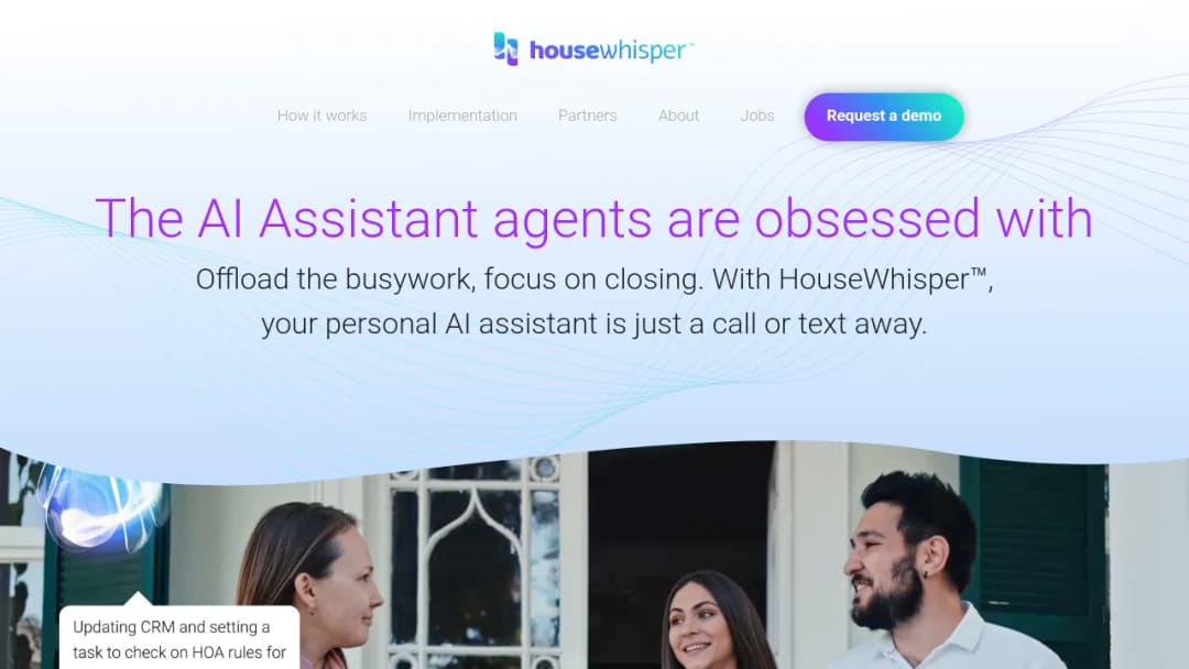 Housewhisper.ai screenshot