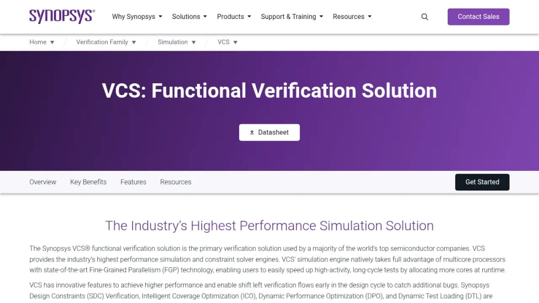 Synopsys VCSLogic Simulation screenshot