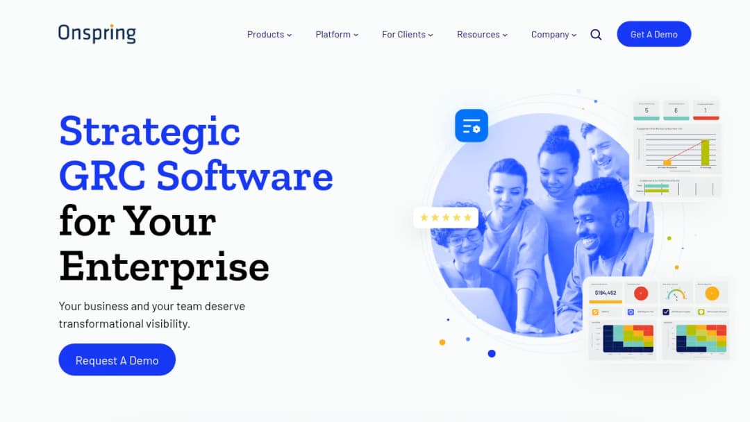 Onspring screenshot