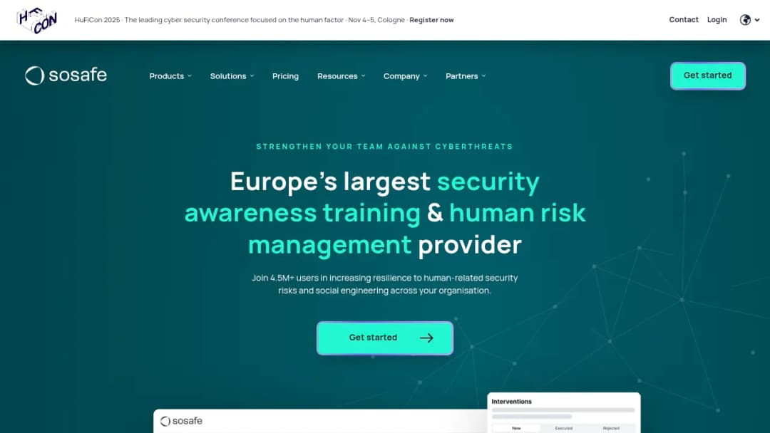 SoSafe screenshot