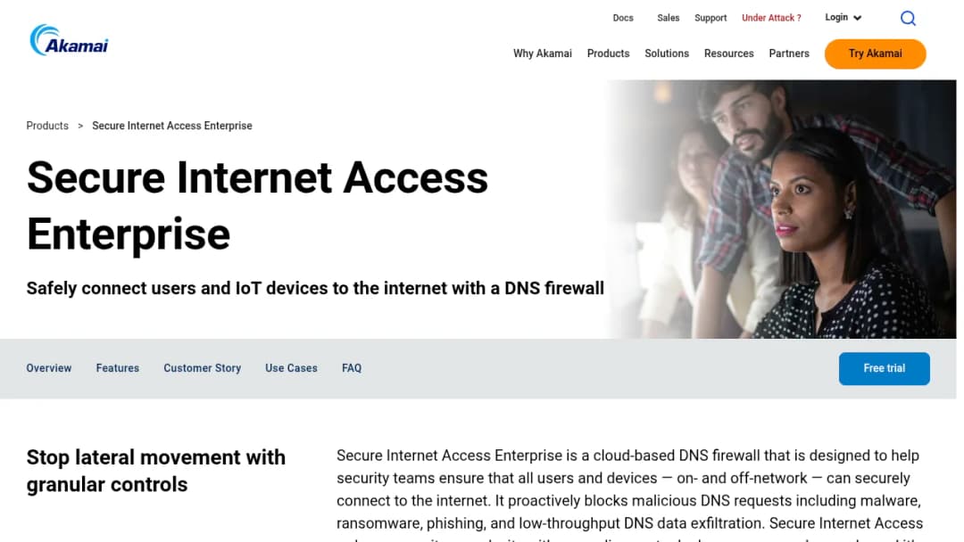 Akamai Secure Internet Access screenshot