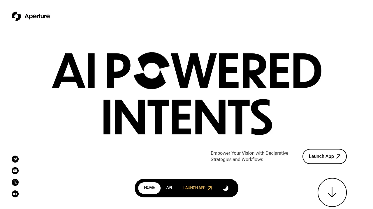 Aperture screenshot