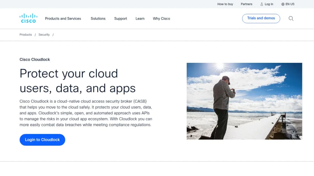 Cisco Cloudlock screenshot