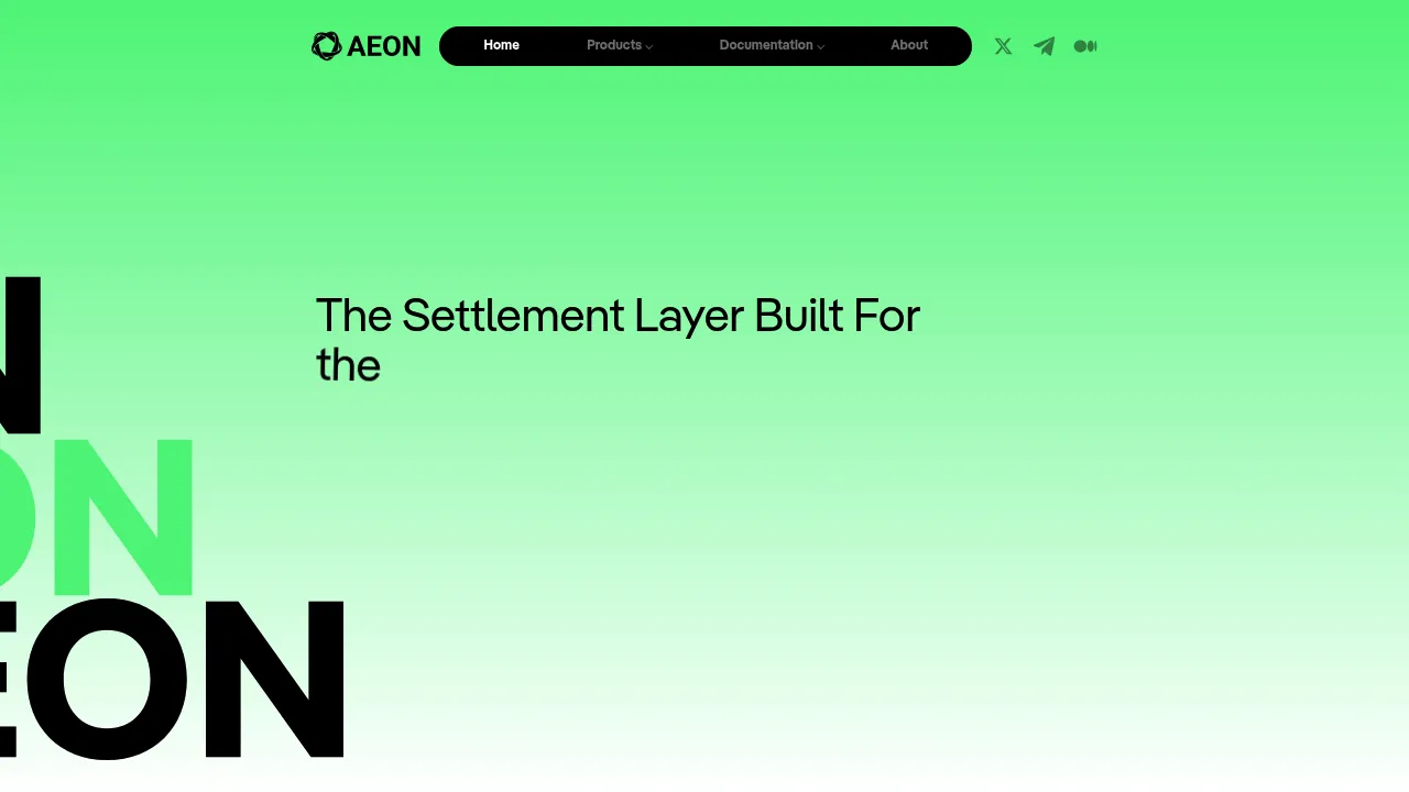 Aeon screenshot