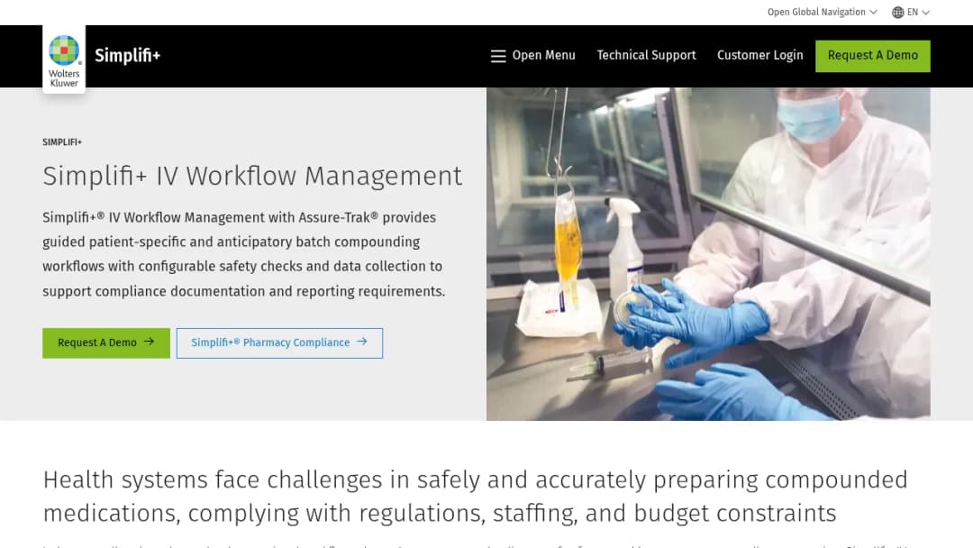 Wolters Kluwer Simplifi+® IV Workflow Management screenshot