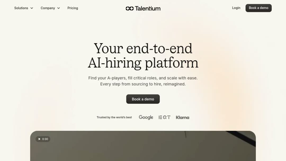 Talentium screenshot